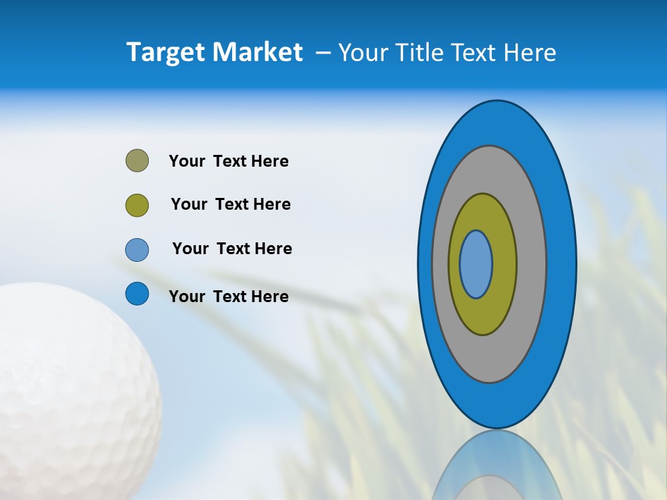 Field Cloud Playing PowerPoint Template