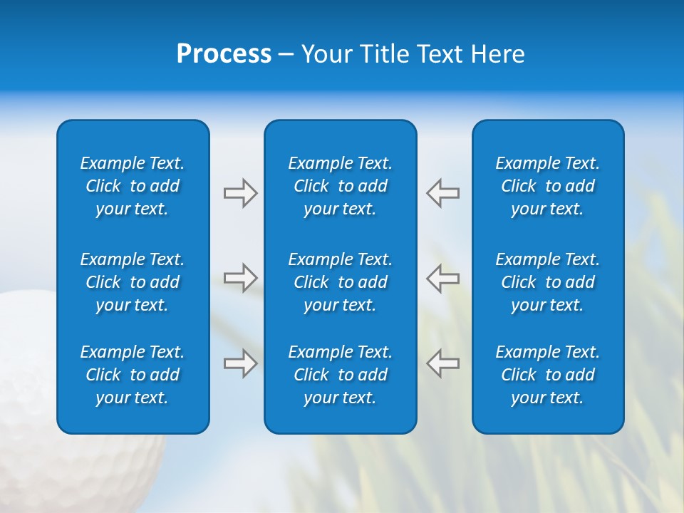 Field Cloud Playing PowerPoint Template