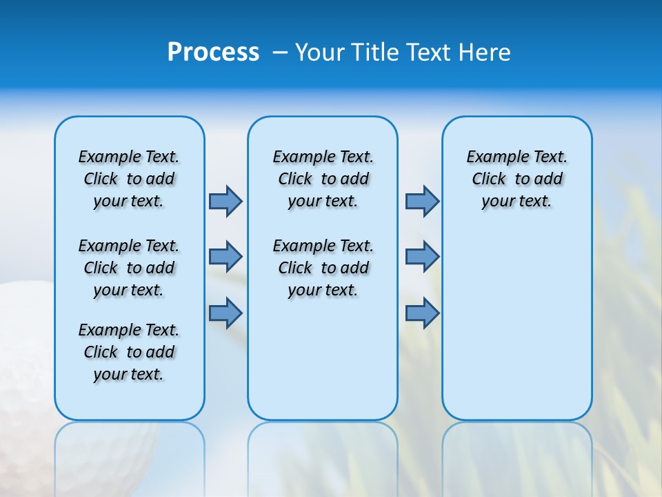 Field Cloud Playing PowerPoint Template