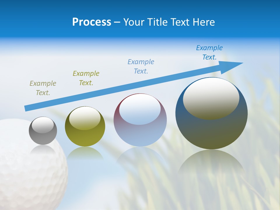 Field Cloud Playing PowerPoint Template