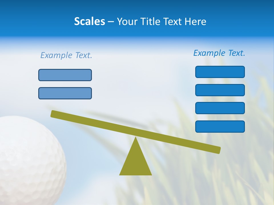 Field Cloud Playing PowerPoint Template