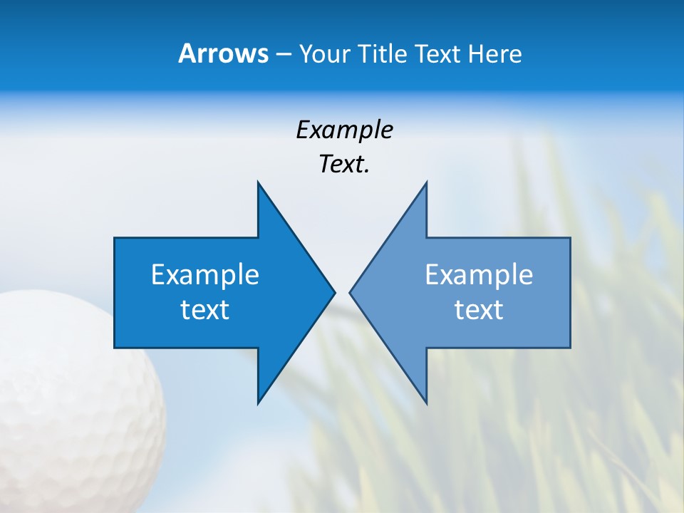 Field Cloud Playing PowerPoint Template