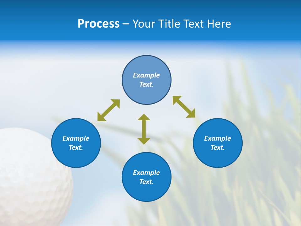 Field Cloud Playing PowerPoint Template