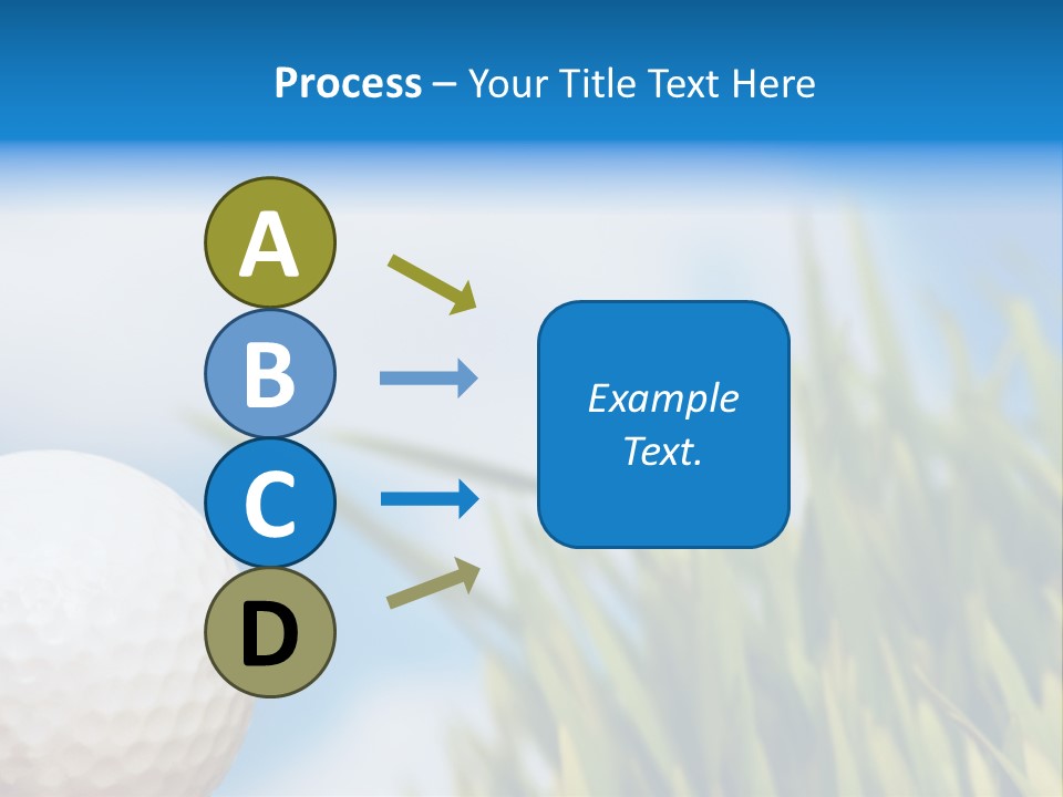 Field Cloud Playing PowerPoint Template