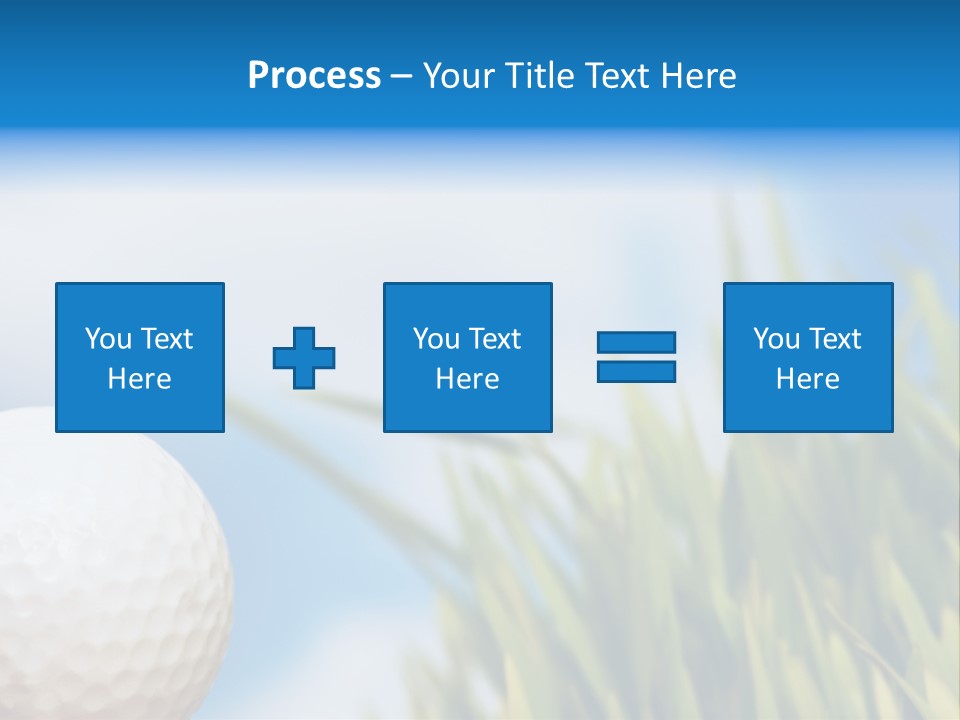 Field Cloud Playing PowerPoint Template