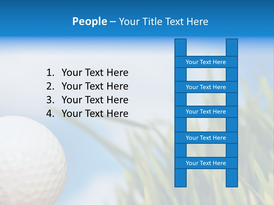 Field Cloud Playing PowerPoint Template