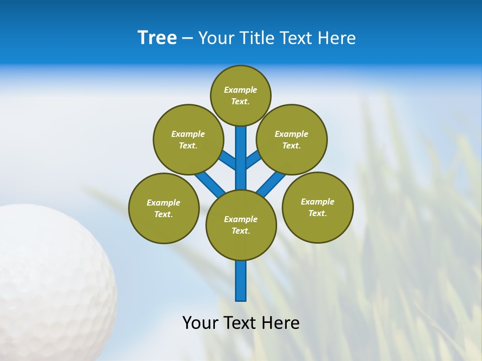 Field Cloud Playing PowerPoint Template