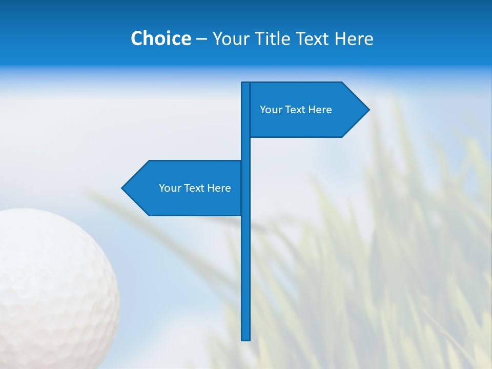 Field Cloud Playing PowerPoint Template