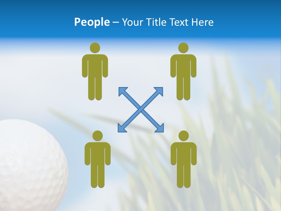 Field Cloud Playing PowerPoint Template