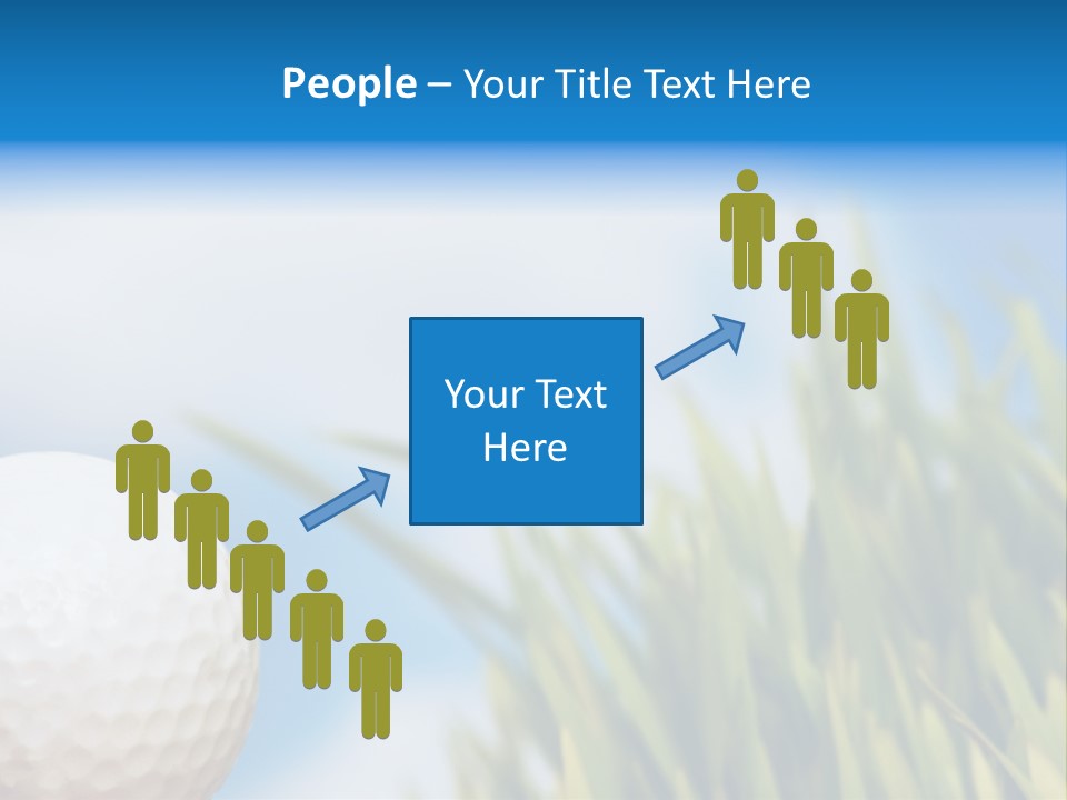 Field Cloud Playing PowerPoint Template
