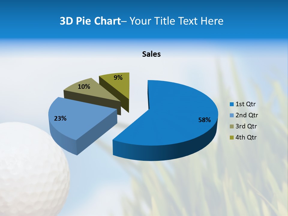 Field Cloud Playing PowerPoint Template