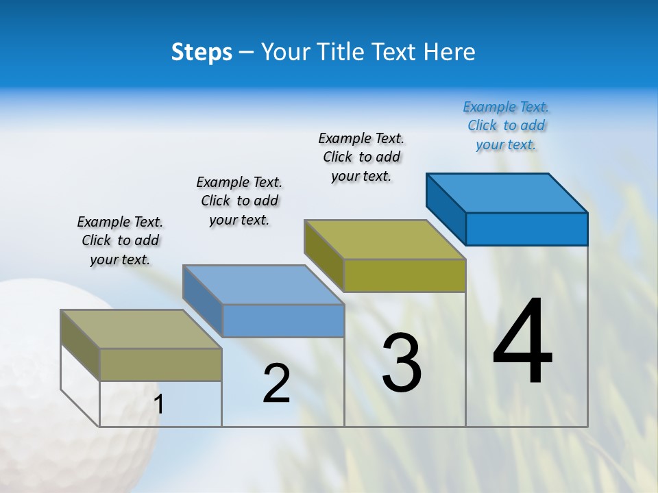 Field Cloud Playing PowerPoint Template