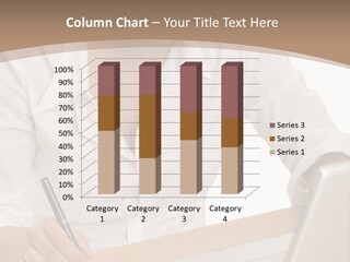 Office Executive Desk PowerPoint Template