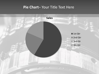 Crankshaft Cylinder Engine PowerPoint Template