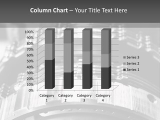 Crankshaft Cylinder Engine PowerPoint Template