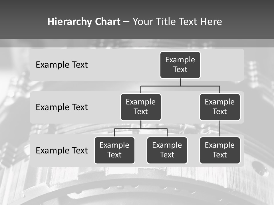 Crankshaft Cylinder Engine PowerPoint Template