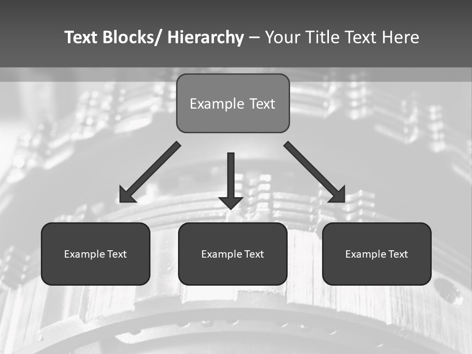 Crankshaft Cylinder Engine PowerPoint Template