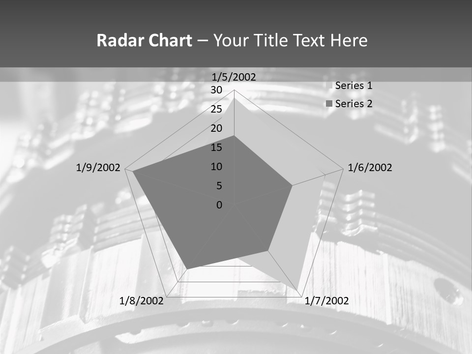 Crankshaft Cylinder Engine PowerPoint Template