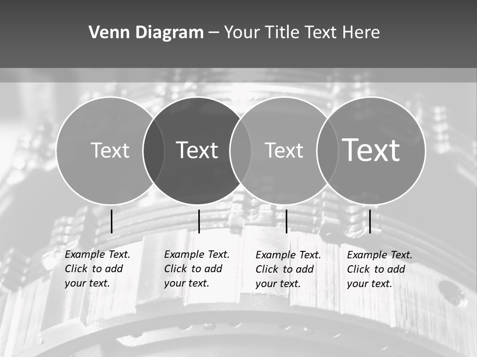 Crankshaft Cylinder Engine PowerPoint Template