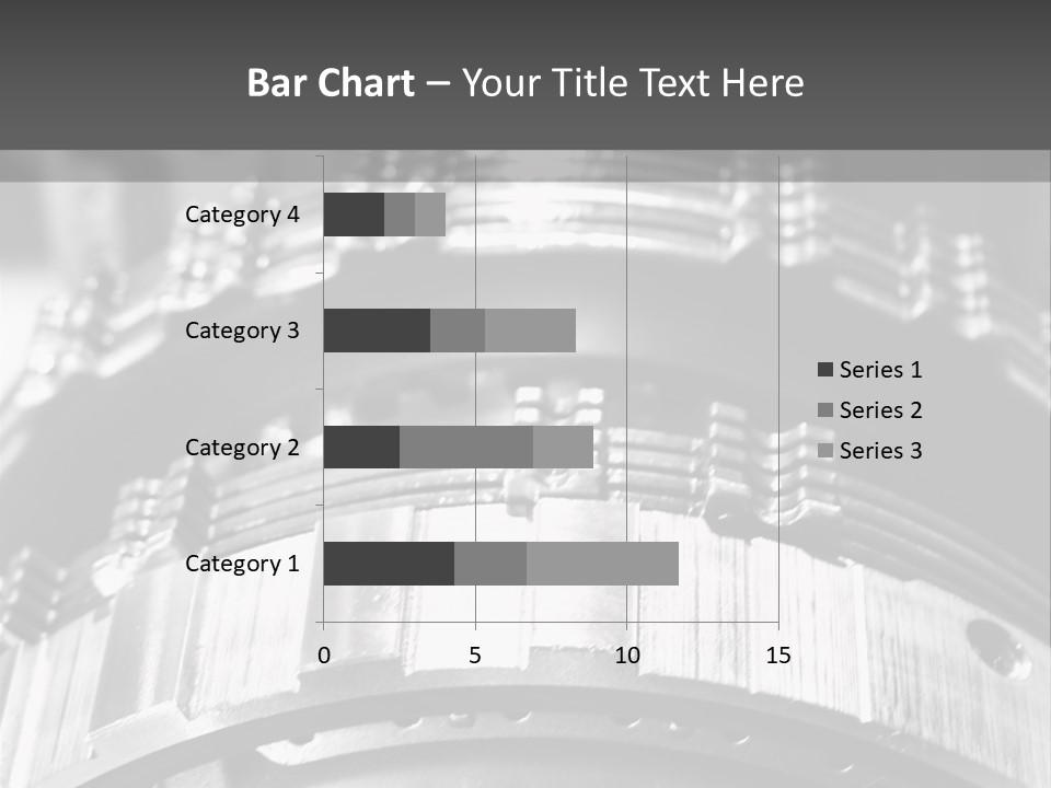 Crankshaft Cylinder Engine PowerPoint Template