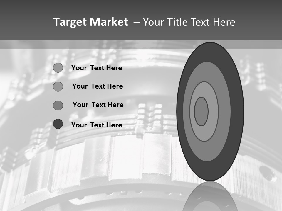 Crankshaft Cylinder Engine PowerPoint Template