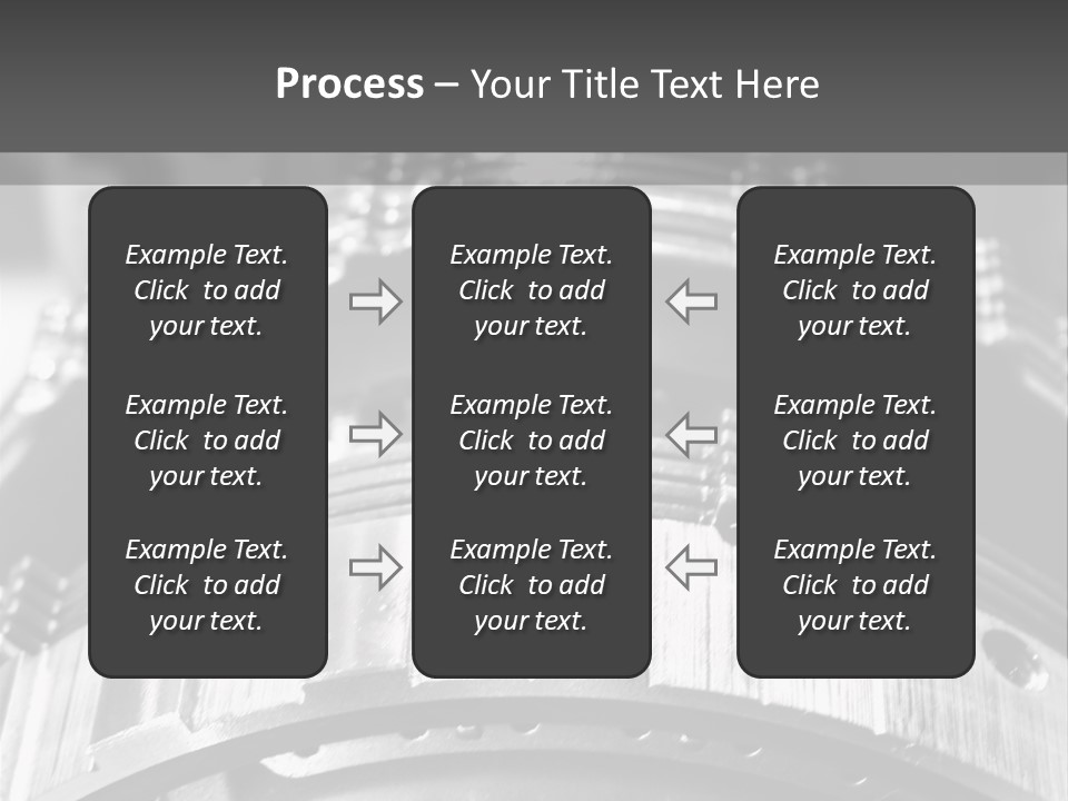 Crankshaft Cylinder Engine PowerPoint Template