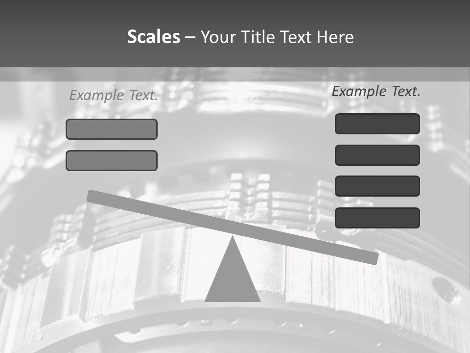 Crankshaft Cylinder Engine PowerPoint Template