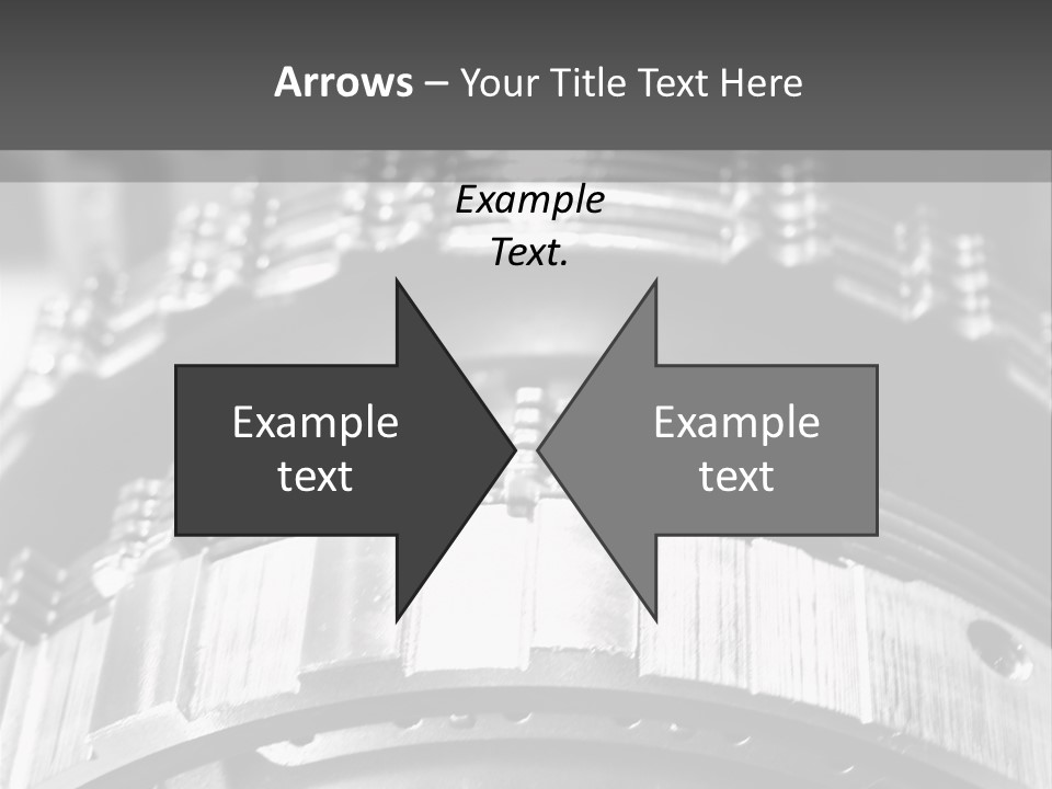 Crankshaft Cylinder Engine PowerPoint Template