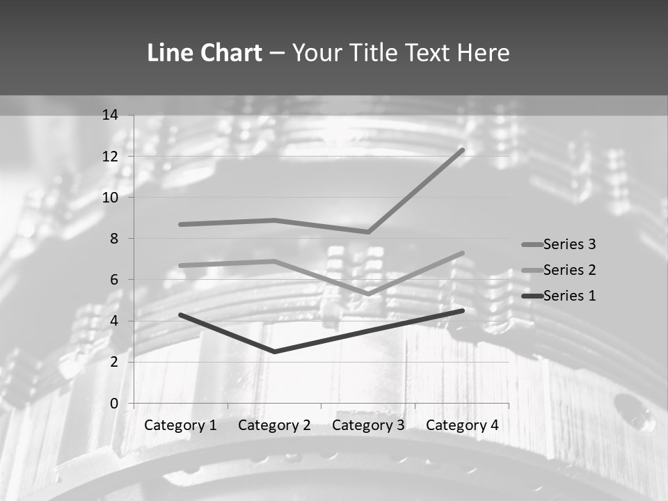 Crankshaft Cylinder Engine PowerPoint Template