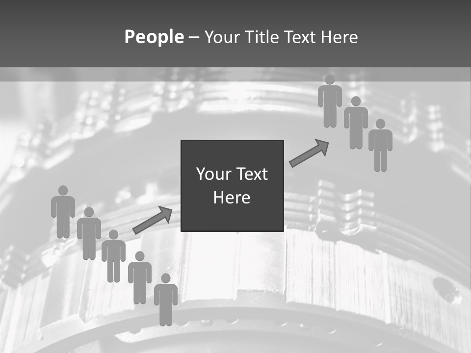 Crankshaft Cylinder Engine PowerPoint Template