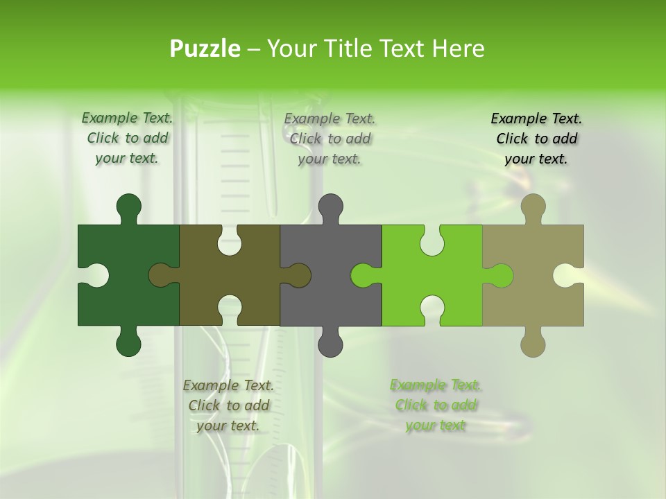 Inject Graphic Clear PowerPoint Template