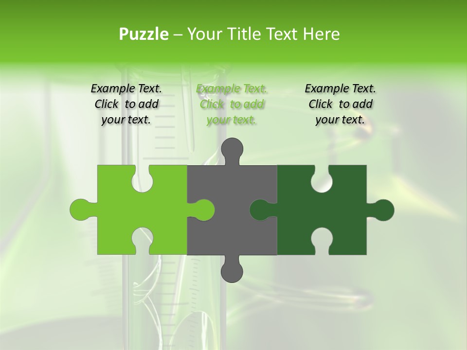 Inject Graphic Clear PowerPoint Template