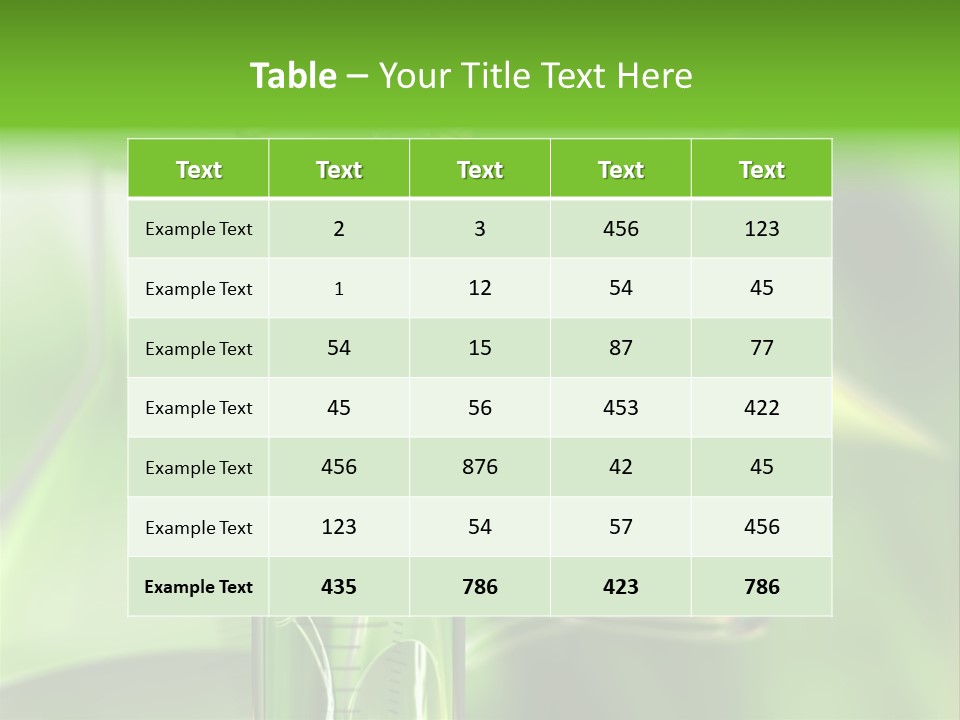 Inject Graphic Clear PowerPoint Template
