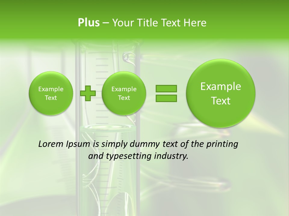 Inject Graphic Clear PowerPoint Template