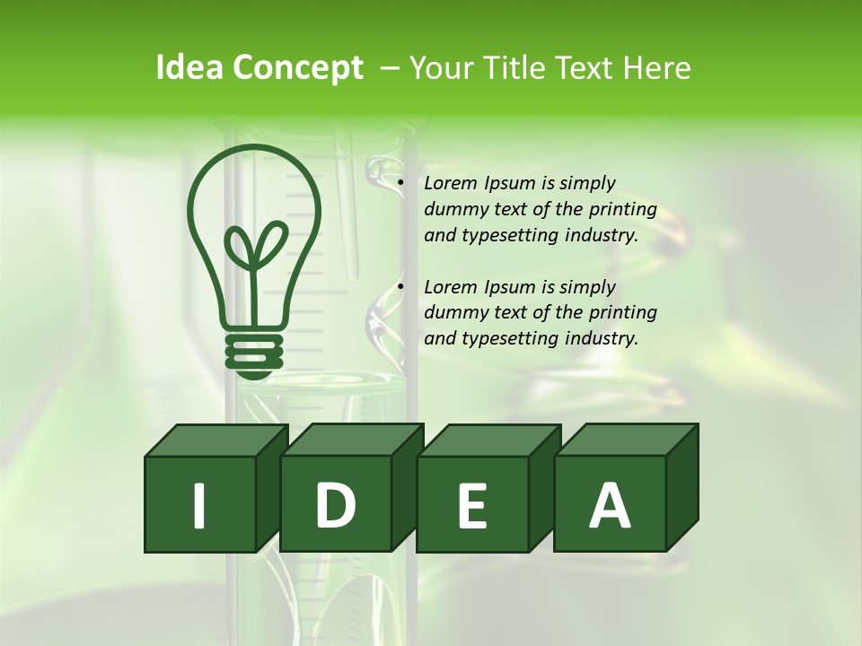 Inject Graphic Clear PowerPoint Template