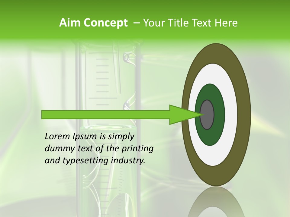 Inject Graphic Clear PowerPoint Template