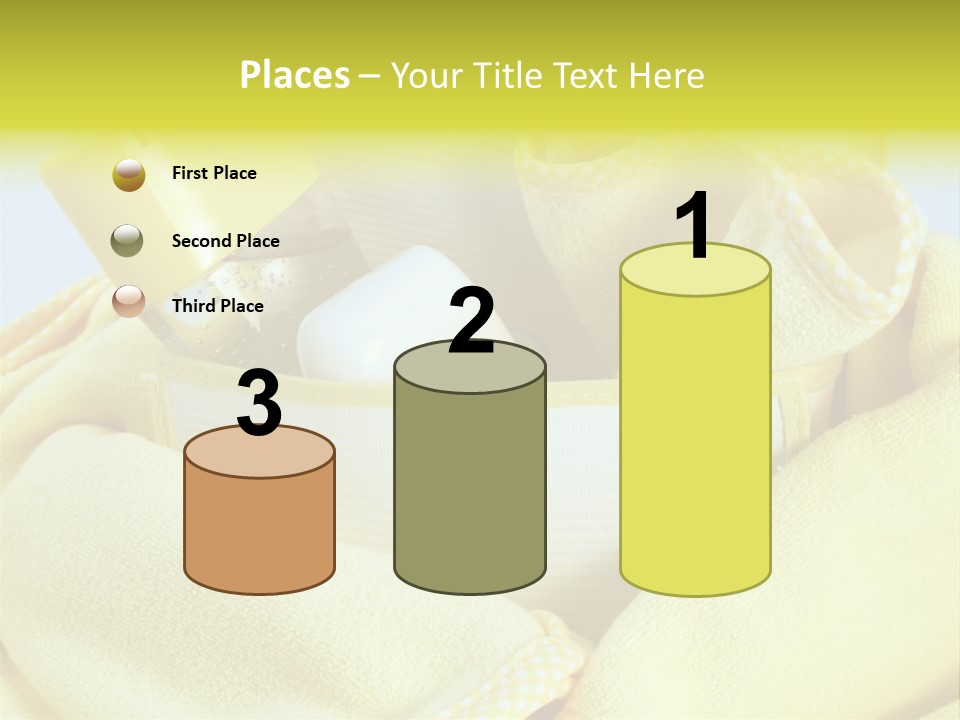 Washcloth Health Care Infant PowerPoint Template