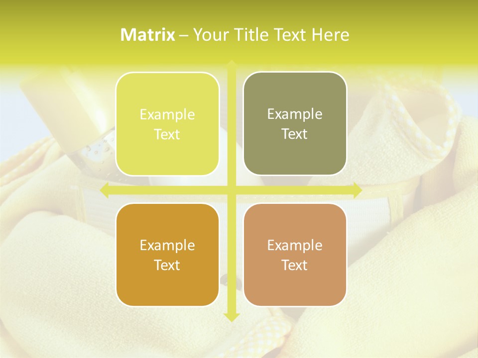 Washcloth Health Care Infant PowerPoint Template