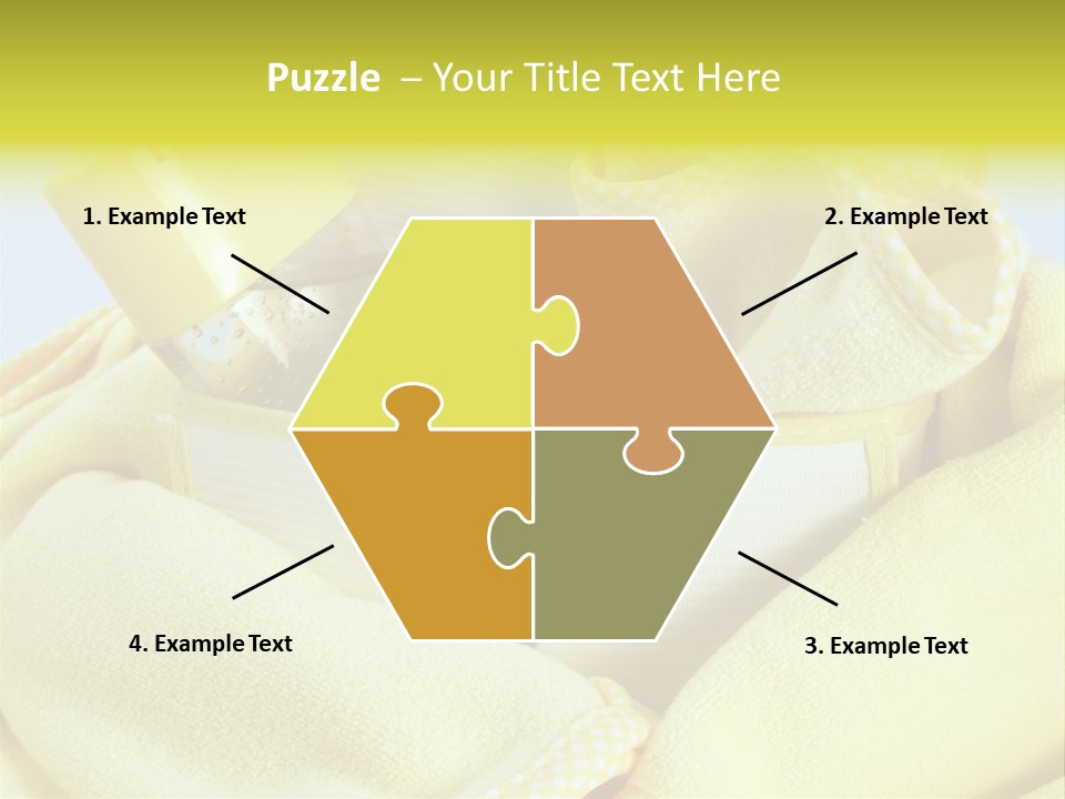 Washcloth Health Care Infant PowerPoint Template