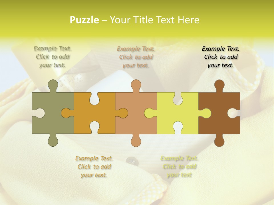 Washcloth Health Care Infant PowerPoint Template