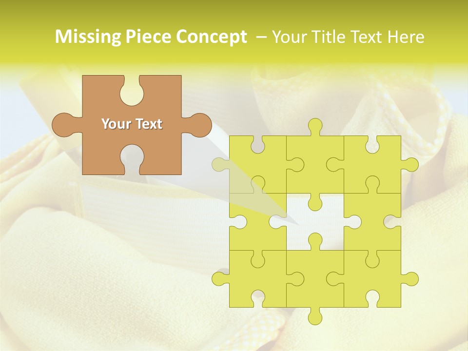 Washcloth Health Care Infant PowerPoint Template