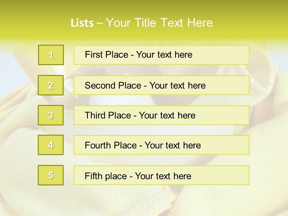 Washcloth Health Care Infant PowerPoint Template