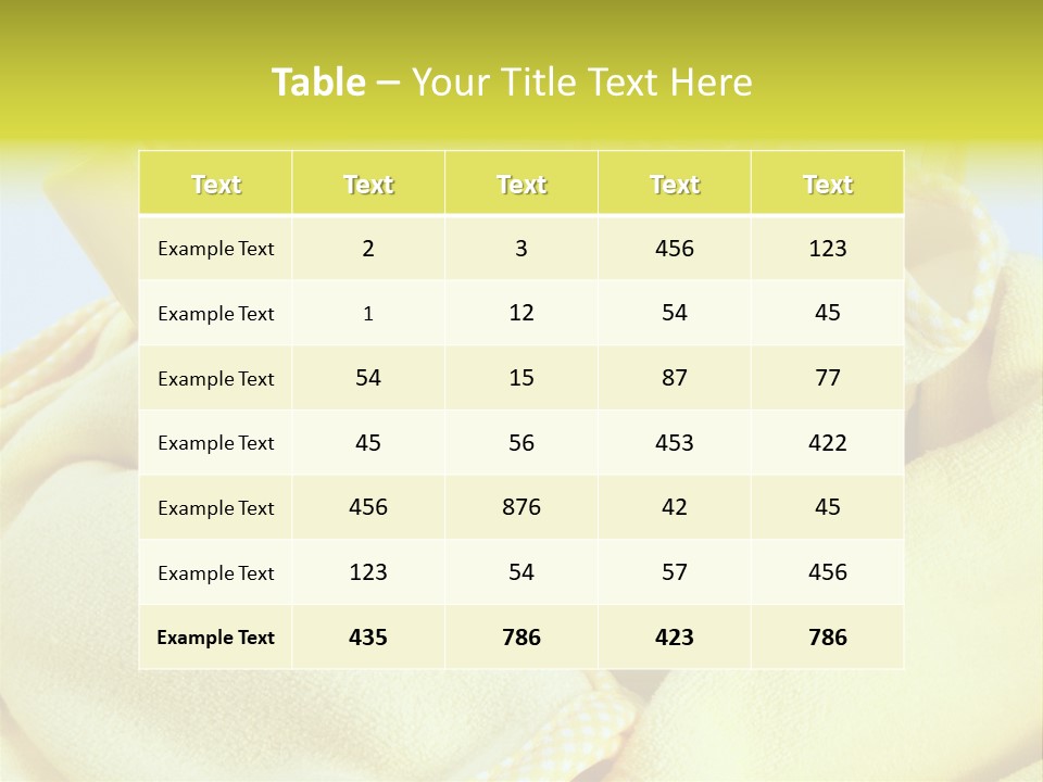 Washcloth Health Care Infant PowerPoint Template