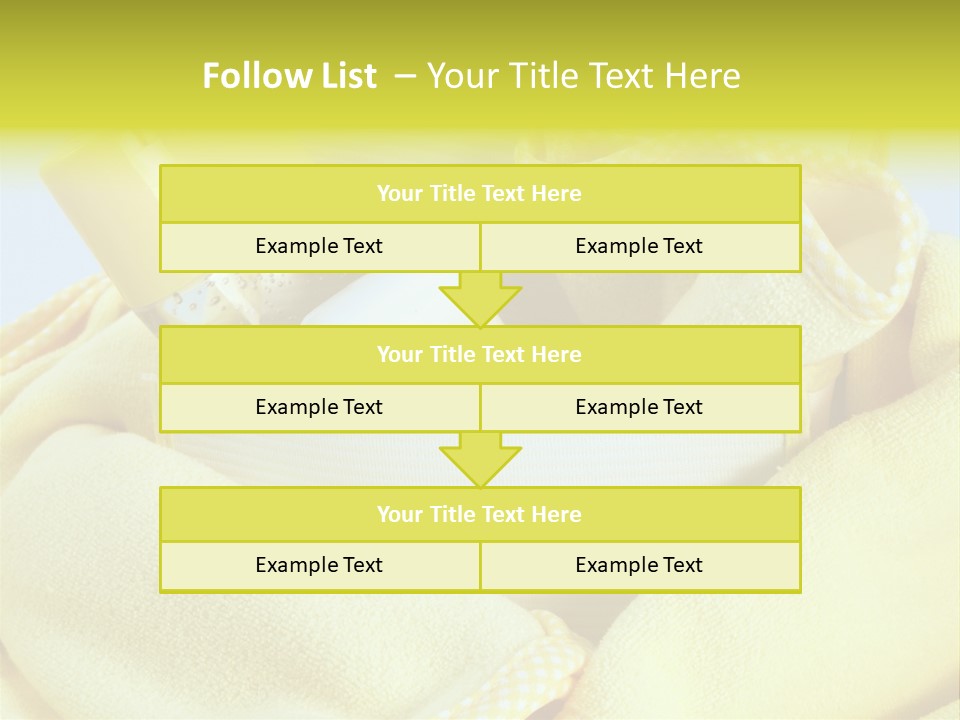 Washcloth Health Care Infant PowerPoint Template