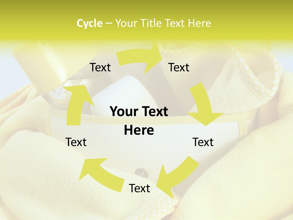 Washcloth Health Care Infant PowerPoint Template