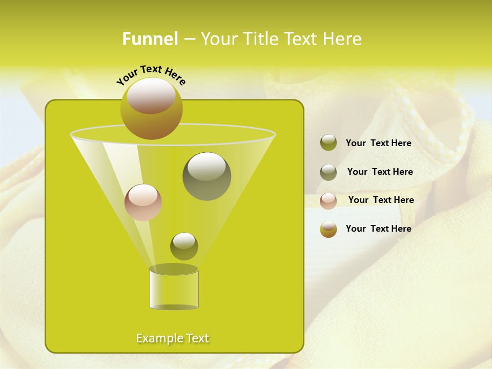Washcloth Health Care Infant PowerPoint Template