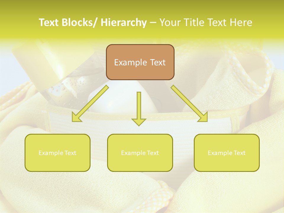Washcloth Health Care Infant PowerPoint Template