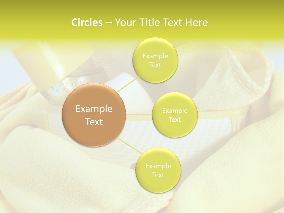 Washcloth Health Care Infant PowerPoint Template