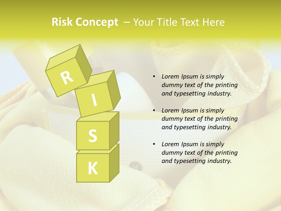 Washcloth Health Care Infant PowerPoint Template