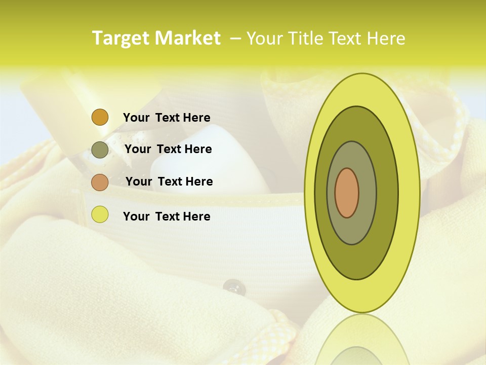 Washcloth Health Care Infant PowerPoint Template